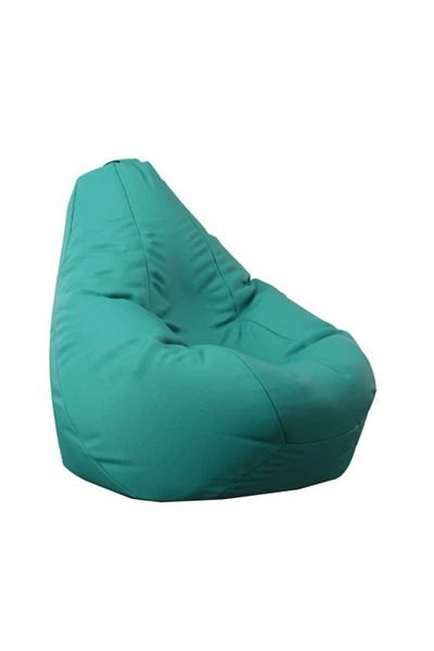 Pufrelax Fotoliu Nirvana Hobbit, Material Piele Ecologica - Turcoaz