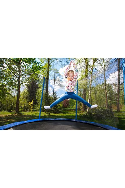 jumi Trambulina de grădină MOTION scară 244cm FT8 2.44 pentru joacă în aer liber pentru copii