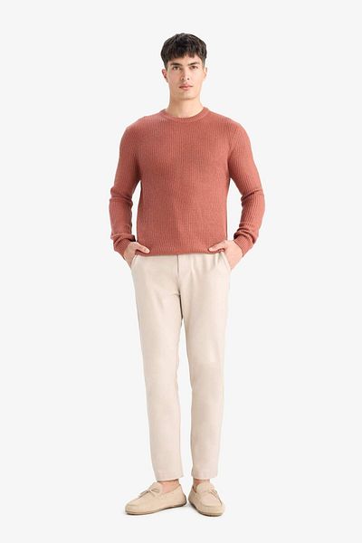 DeFacto Standard Fit Crew Neck Sweater Sweater C8814Ax25Wn