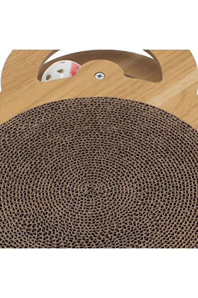 jumi DRAPAK DLA KOTA do drapania ZABAWKA TEKTUROWY KARTONOWY piłka poziomy