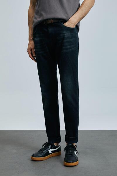 Lufian Ivan Erkek Antrasit Denim Pantolon (111200213)