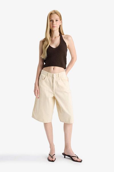 DeFacto Slim Fit Slim Fit Halter Neck Undershirt F8367Ax25Hs