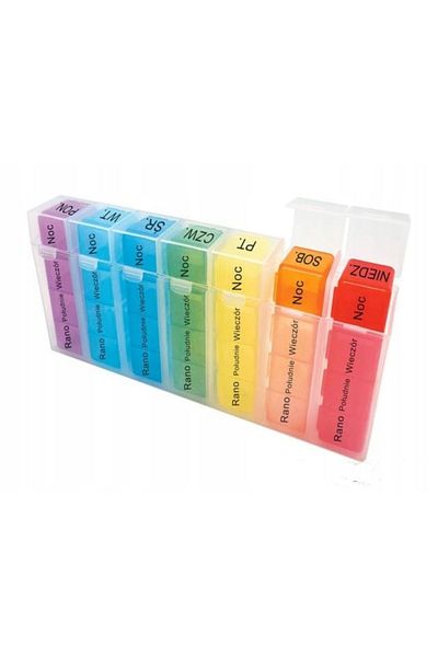 PARKSIDE Organizator medicamente, 7 sertare cu 4 lacasuri, multicolor, plastic, 195x29x100cm, 180gr