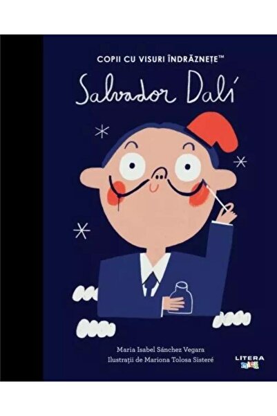 Editura Litera Salvador Dali. Volumul 24. Copii cu visuri indrazn