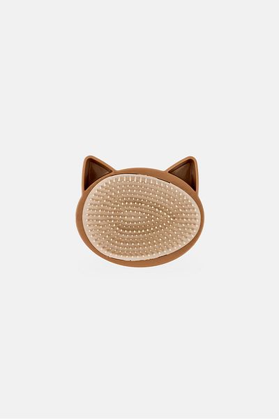 Muy Mucho Soft Touch Detangling Cat Hair Brush, Brown