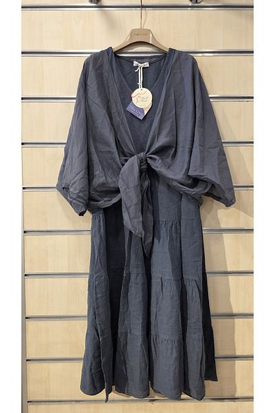 Park Moda Italian Covered Linen Dress