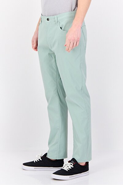 Desert Dunes Men Regular Fit Solid Chino Pants, Sage Green