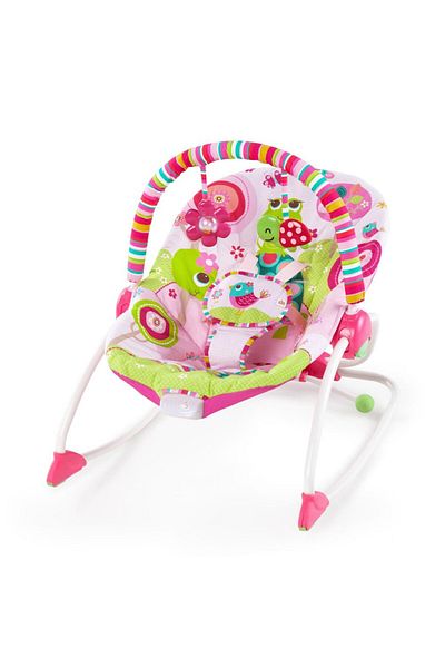 Bright Starts Raspberry Garden Rocker, 0 - 30 Months
