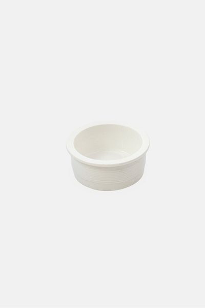 BEBEHOME Porcelain Round Bowl, Cream