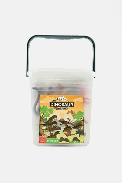 Ton O' Fun 60 Pieces Dinosaur Adventure Mini Figure