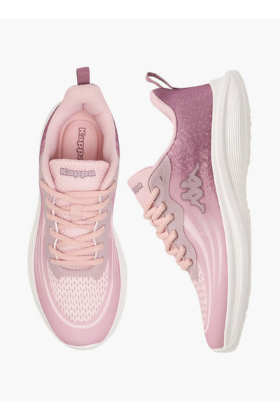 Kappa Women's Logo Print Sports Shoes with Lace-Up Closure