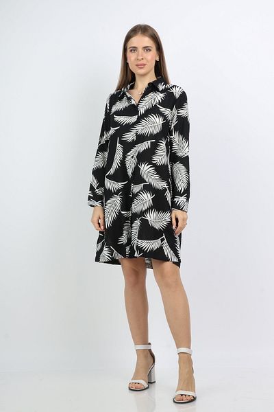 Nichii Floral Long Sleeve Short Dress