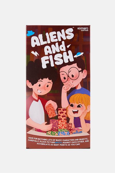 Komarc Games Aliens and Fish Unique Strategy Matching And Stacking Game
