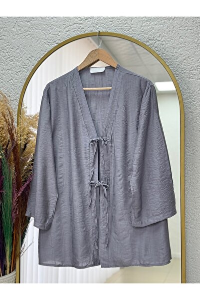 BENAHOLL Καλοκαιρινό Σετ Τσότσιρα με Παντελόνι/Σετ Τσότσιρα με Παντελόνι Φράουλα με Κορδόνια Μπροστά-MF213 Ανθρακίτη