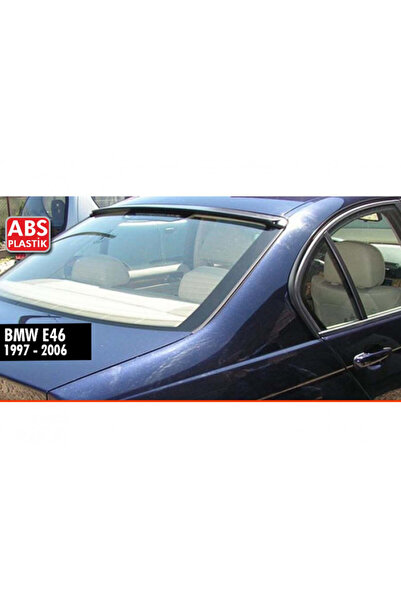 DELUXETUNING Eleron Luneta compatibil cu BMW seria 3 E46 1998-2005 sedan, Negru lucios