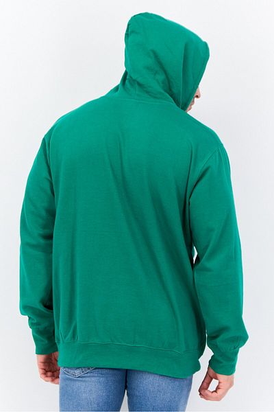 CROOKS CASTLES Men Hooded Brand Logo Long Sleeves Sweatshirt, Green
