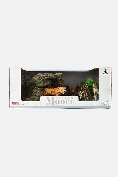 World Of Animals 4 Pieces Model Series Animal Figures