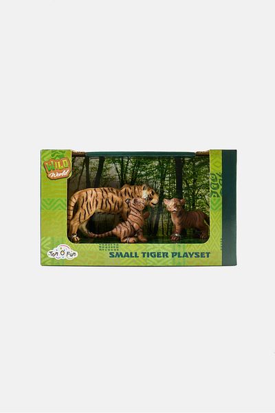 Ton O' Fun Wild World Small Tiger Playset