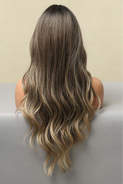 WildFashion Brown and blonde wig, long hair PER132-100