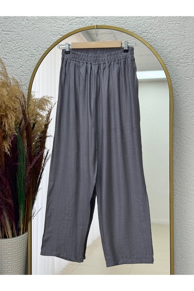 BENAHOLL Καλοκαιρινό Σετ Τσότσιρα με Παντελόνι/Σετ Τσότσιρα με Παντελόνι Φράουλα με Κορδόνια Μπροστά-MF213 Ανθρακίτη