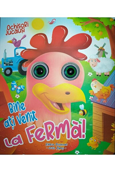 Editura Prichindel Bine ati venit la ferma! (Ochisori jucausi)