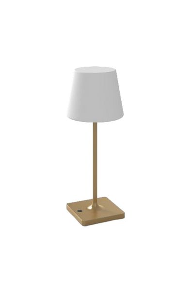 Tescomak Rechargeable lamp, 5w, 400lm, 3-speed touch control, gold