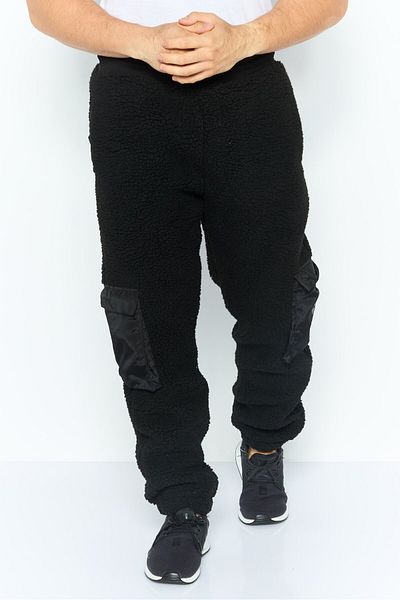 CROOKS CASTLES Men Regular Fit Textured Cargo Pant, Black