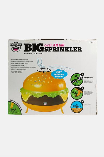 BIG MOUTH TOYS Big Mouth Cheeseburger Sprinkler