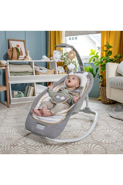 Ingenuity Rocking Seat - Bella Teddy, 0 - 30 Months