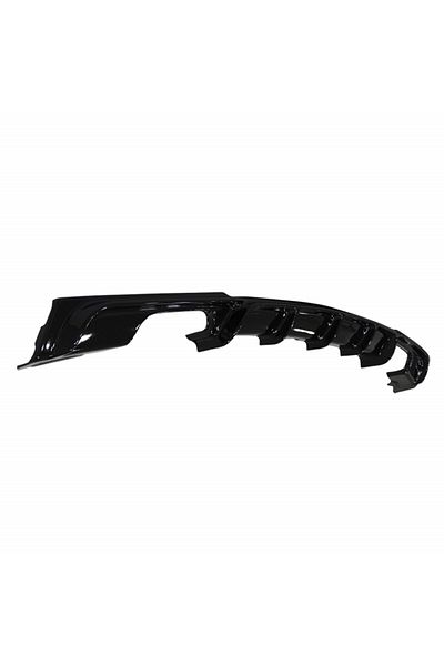 DELUXETUNING Difuzor Bara Evacuare Dubla Spate compatibil cu BMW Seria 3 F30 F31 2011-2019 M Sport Design