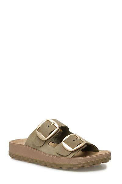 lumberjack Karol 5Fx Khaki Women's Slippers
