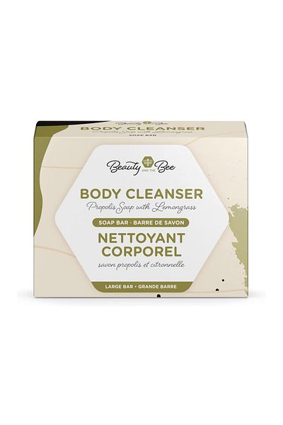 Dutchman's Gold Organic Lemongrass & Propolis Soap 115g – Gentle, Hydrating Cleanser with Natural Antibacterial Care