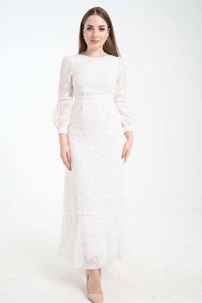 Nichii Floral Long Sleeve Maxi Dress