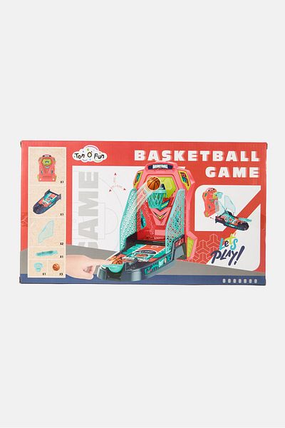Ton O' Fun Indoor Family Basketball Game Toy