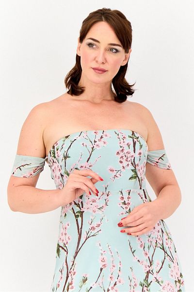 Archive Design Studio Women Floral Print Maxi Dress, Multicolor