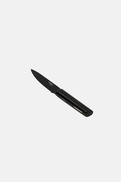 BEBEHOME Stainless Steel 5 Inches Utility Knife, Black