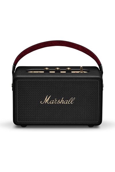Marshall مكبر صوت كيلبورن ٣ المحمول بتقنية البلوتوث - أسود ونحاسي