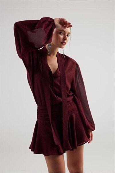 Markano Vanesa Dress Burgundy