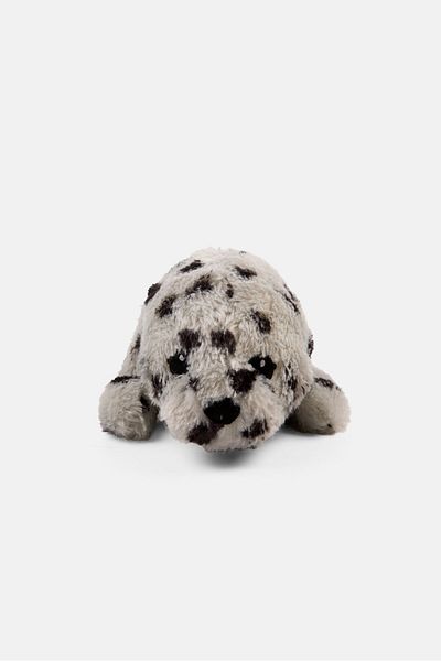 Eco Pals Harbor Seal Pup Plush Toy 10 cm, Light Grey