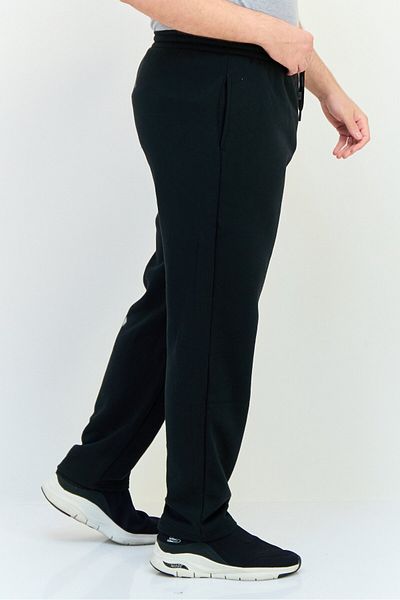 Core Elements Men Brand Logo Sweatpants, Black
