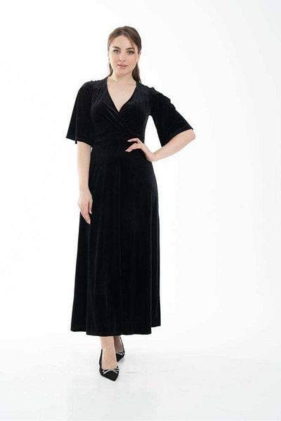Nichii Women's Maxi Dress with Seven Neckline Cutout