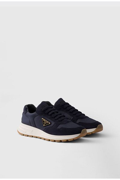 Prada Sport Re-Nylon and Suede Sneakers