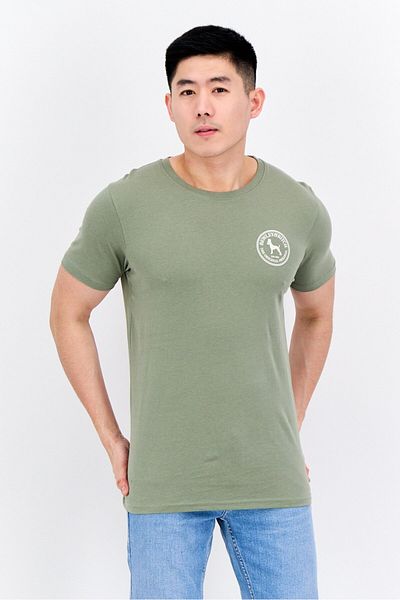 Bewley Ritch Men 5 Pack Crew Neck Short Sleeve Graphic T Shirt, Blue