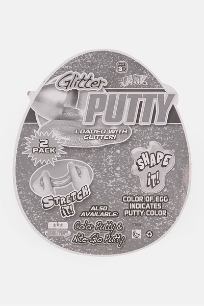 Jaru 2 Piece Nite -Glo Putty, Assorted