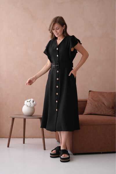 CİXAPLE Φόρεμα Ayrobin Belted