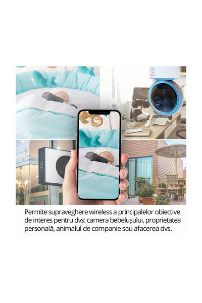 Easycare baby Smart WiFi Video Camera for Surveillance