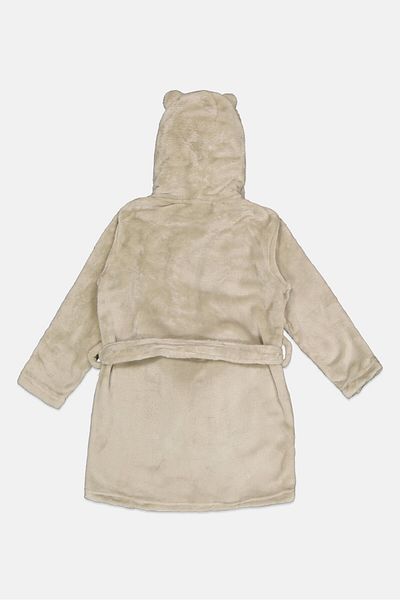 Ton O' Fun Toddlers Girl Hooded Bath Robe, Sage Green