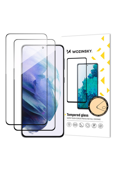 WOZINSKY SET de 2 x sticlă securizată 9H pentru întregul ecran Samsung Galaxy...