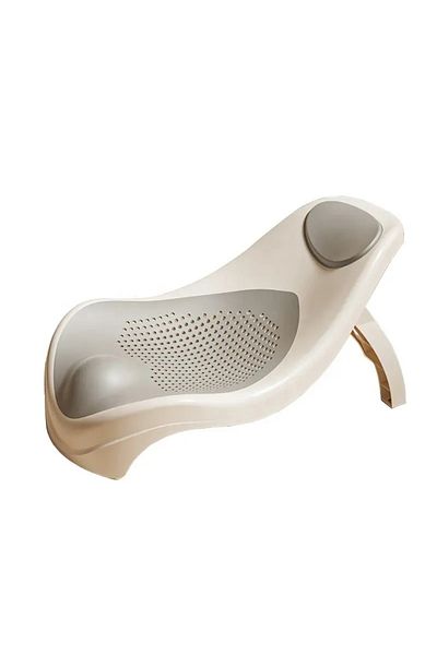 Little Mom Suport de baie pentru copii, Little Mom, design ergonomic pliabil, prevazut cu Tetiera si suprafata