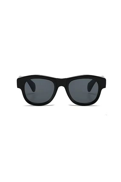 Toz Vintage Zileya Black Vintage & Retro Unisex Sunglasses
